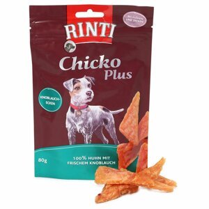 Rinti Extra Chicko Plus česnekové trojhránky 80 g