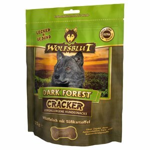 Wolfsblut Cracker Dark Forest, zvěřina 3 × 225 g