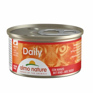Almo Nature Daily Menü kousky, 24 × 85 g hovězí maso