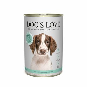 Dog's Love Hypoallergen kachní maso s topinambury a mrkví 6 × 400 g