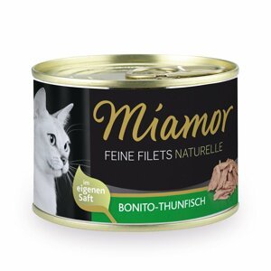 MIAMOR Feine Filets Naturelle, tuňák bonito 12 × 156 g