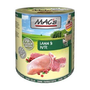 MAC's Cat s masovým menu – jehněčí maso a krůta 12 × 800 g