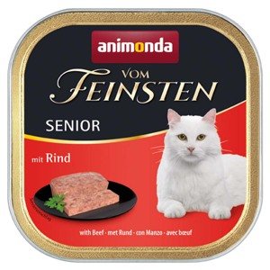 Animonda Vom Feinsten Senior 64 × 100 g Hovězí maso