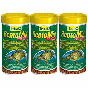 Tetra ReptoMin Energy krmivo pro vodní želvy, 3× 250 ml