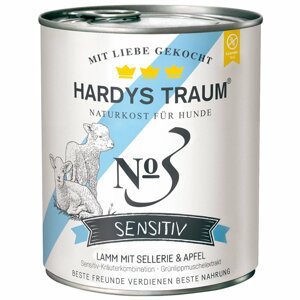 Hardys Traum Sensitiv No. 3 s jehněčím masem 12 × 800 g