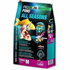 JBL ProPond All Seasons, celoroční krmivo pro kapry koi a sladkovodní ryby S 0,5 kg