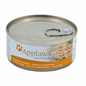 Applaws Cat kuřecí prsa a sýr 24 × 156 g