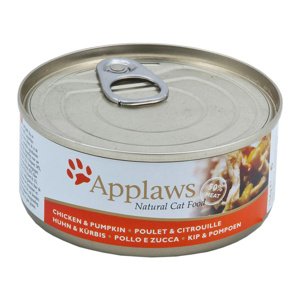 Applaws Cat kuřecí prsa a dýně 24 × 156 g