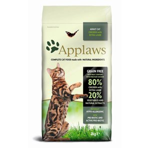 Applaws Cat kuřecí a jehněčí maso 2 kg