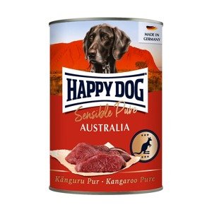 Happy Dog Pur s čistým klokaním masem 12 × 400 g