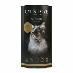 Cat's Love Senior kachna, 1 kg