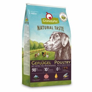 GranataPet Natural Taste Adult – drůbež 4 kg