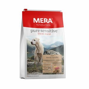 MERA pure sensitive fresh meat High Protein hovězí maso a brambory 12,5 kg