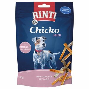 RINTI Chicko Mini kousky s lososem 80 g