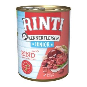 Rinti Kennerfleisch JUNIOR s hovězím masem 12 × 800 g