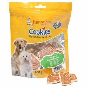 Hansepet Cookies Delikatess roláda s kuřecím masem a treskou tmavou 6 × 200 g
