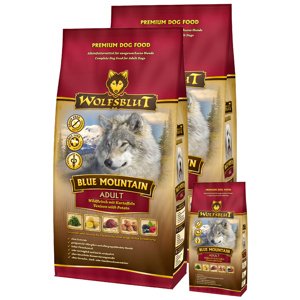 Wolfsblut Blue Mountain Adult 2 × 2 kg + 500 g ZDARMA