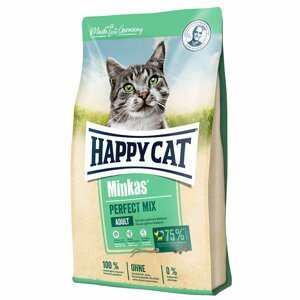 Happy Cat Minkas Perfect Mix drůbež, ryby a jehněčí 10 kg