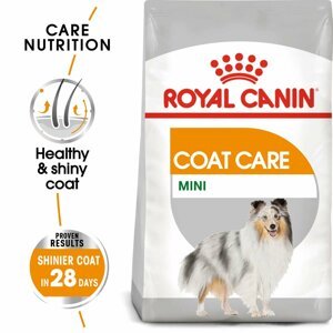 ROYAL CANIN COAT CARE MINI granule pro malé psy na lesklou srst 8 kg