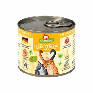 GranataPet pro kočky – DeliCATessen konzerva čisté kuřecí maso 12× 200 g