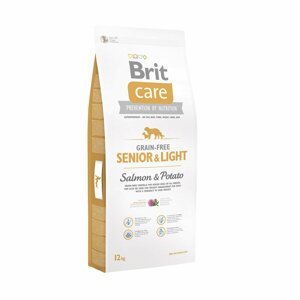 Brit Care Dog Grain-free Senior & Light Salmon & Potato 2x12kg