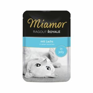 Miamor Ragout Royale v želé, losos 44x100g