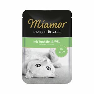 Miamor Ragout Royale v omáčce, krůtí a zvěřina 44x100g