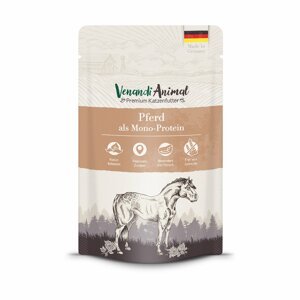 Venandi Animal – koňské maso jako jediný zdroj bílkovin 24× 125 g