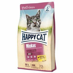 Happy Cat Minkas Sterilised drůbež 2 × 10 kg