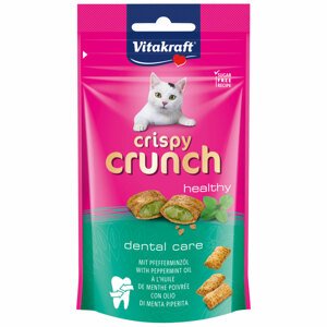 Vitakraft Crispy Crunch Dental s mátovým olejem 8 x 60 g