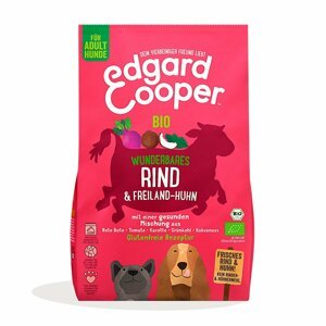 Edgard & Cooper bio hovězí a bio kuřecí 2,5 kg