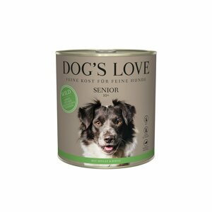 DOG'S LOVE SENIOR, zvěřina 12 × 400 g