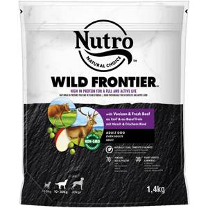 NUTRO WILD FRONTIER Adult, 10–30 kg jelen a hovězí maso 1,4 kg