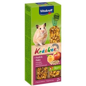 Vitakraft Kräcker® ovoce a vločky 2× 2 ks