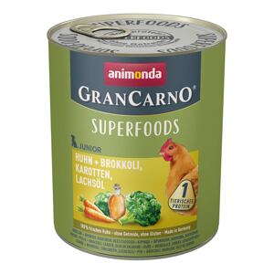 Animonda GranCarno Junior Superfoods kuře 24x800g