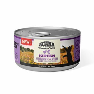 ACANA Cat Premium Pâté Kitten Chicken & Fish 8 × 85 g