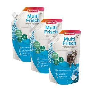 beaphar multiosvěžovač pro toalety pro kočky, 3× 400 g