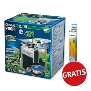 JBL Cristal Profi greenline e402 + Cleany štětka na čištění hadic zdarma