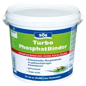 Söll péče o jezírko Turbo pro vázání fosfátů 1,2 kg