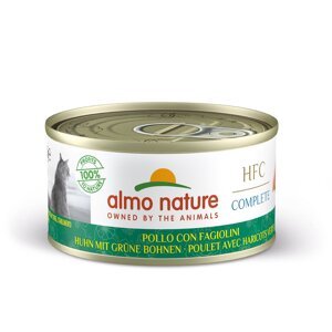 Almo Nature HFC complete kuřecí se zelenými fazolovými lusky 24× 70 g