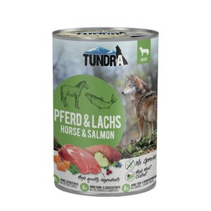 Tundra Dog koňské maso a losos 6 × 400 g