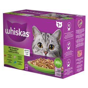 Whiskas kapsičky Výběrové menu v želé 12x85g 12x85g