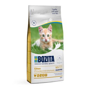 Bozita Kitten Grain free s kuřecím masem 10 kg