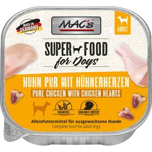 MAC's Dog čisté kuřecí maso s kuřecími srdci 10 × 150 g
