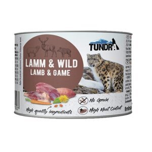 Tundra Cat jehněčí a zvěřina 6× 200 g