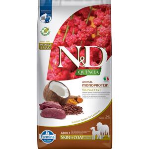 Farmina N&D Quinoa Dog Skin & Coat adult jelení maso, 7 kg