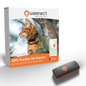 Weenect XS GPS lokátor pro kočky černá