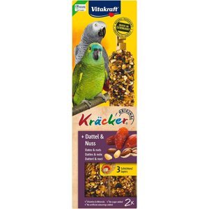 Vitakraft Kräcker datle a ořechy pro papoušky 2 ks