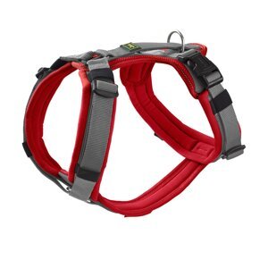 Hunter postroj Maldon Up červený/šedý 34-49/XS