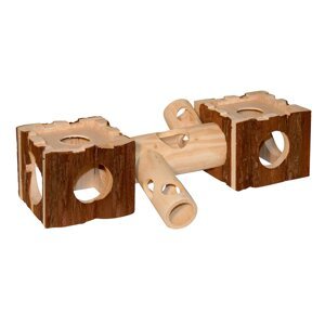 Kerbl Hamsterburg s tunelem NATURE 40x12x10cm